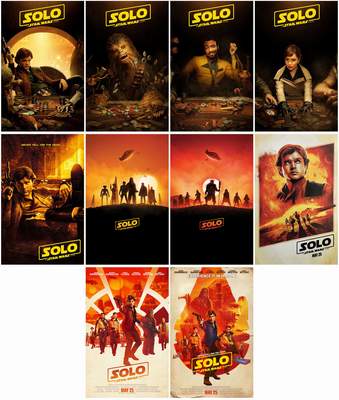 Star Wars Solo - 'Sabacc' Characters